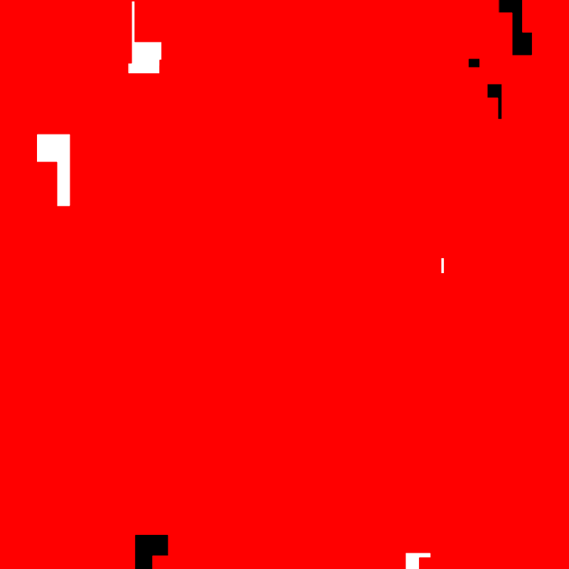 White & Black & Red All Over #35 static token preview