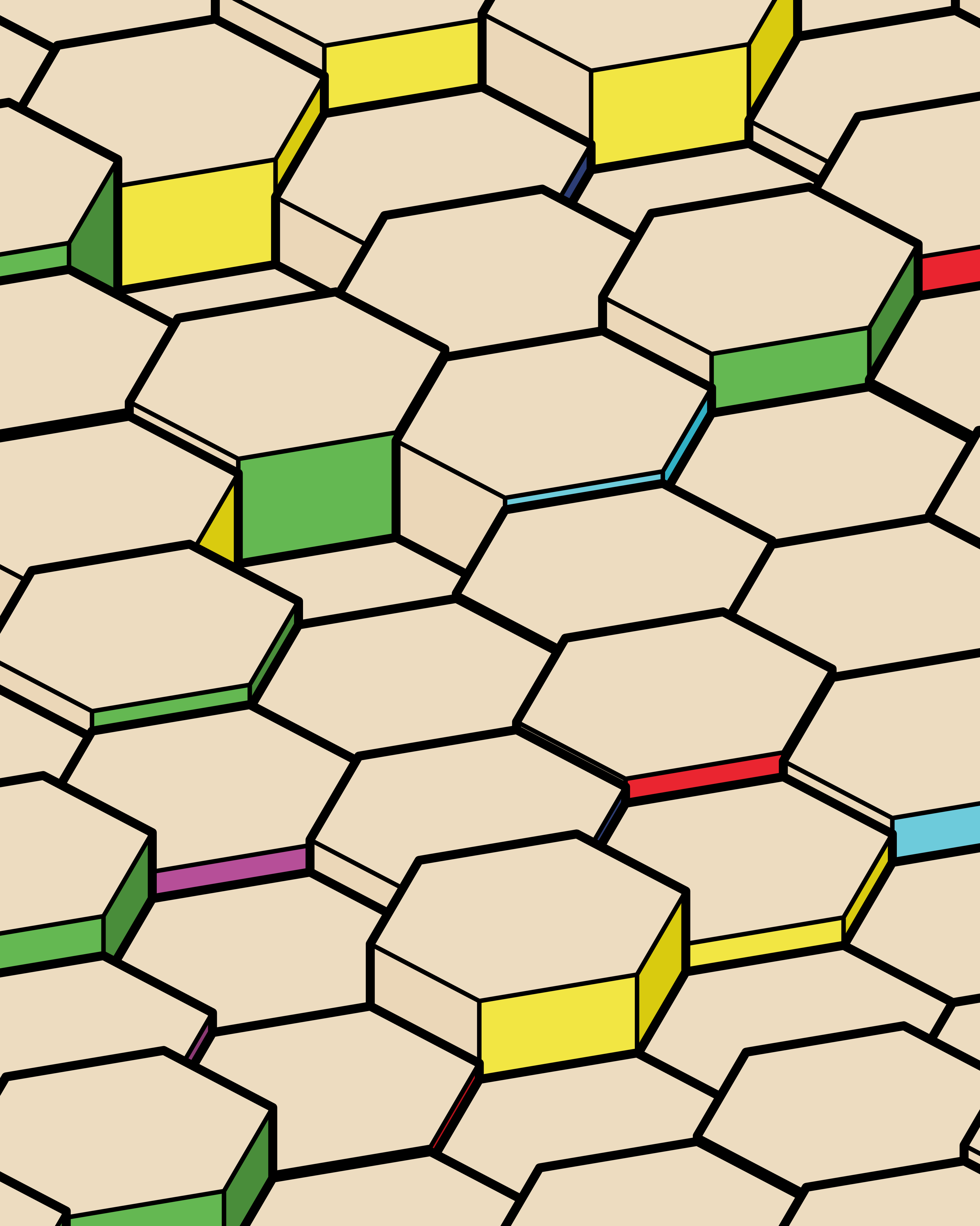 Hexagones Landscape #229 static token preview