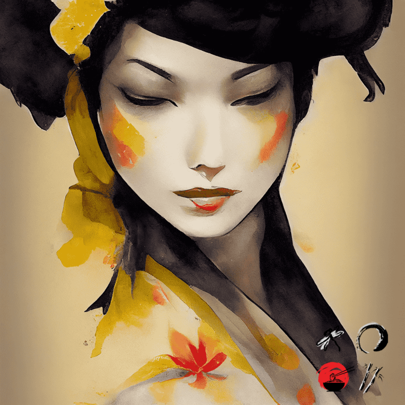 َAtumn Geisha #20 static token preview