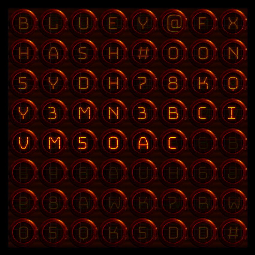 Nixie Tubes #23 static token preview