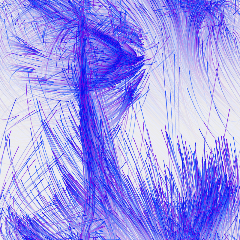Strange Attractor Swarm #15 static token preview