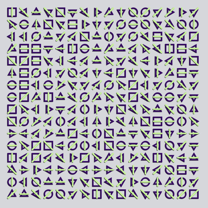 Geometric abstraction #2 static token preview