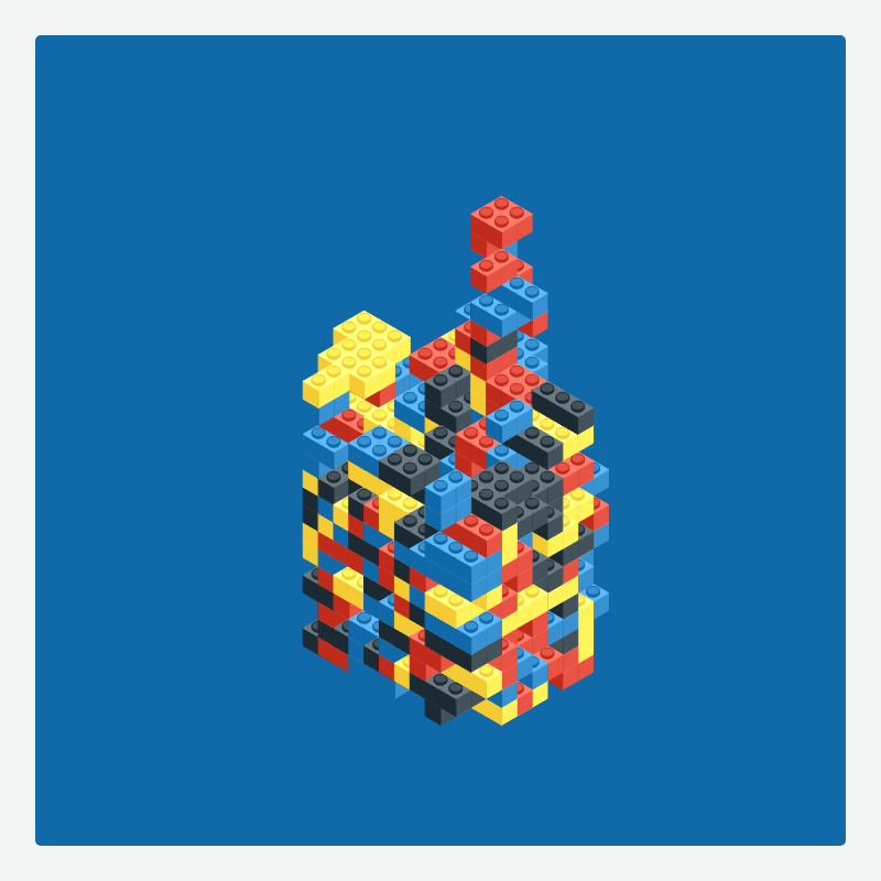 Lego Tower #85 static token preview