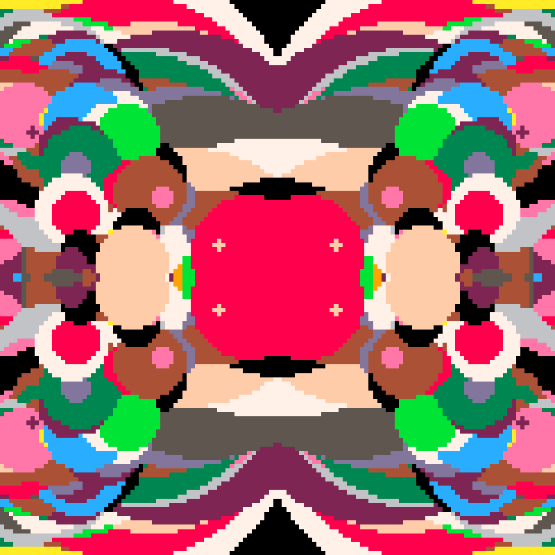 Rapid Psychedelic Inkblot Test Generator #22 static token preview