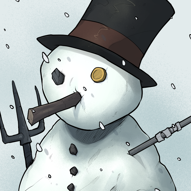 SNOWMENZ #17 static token preview