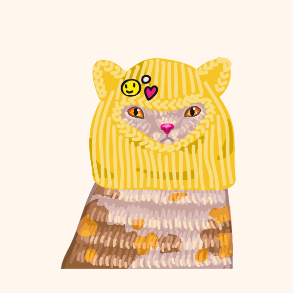 Kittens in balaclavas #8 static token preview