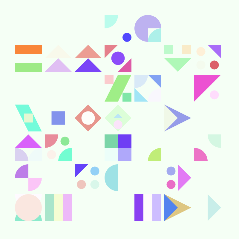 Confetti Shapes #9 static token preview