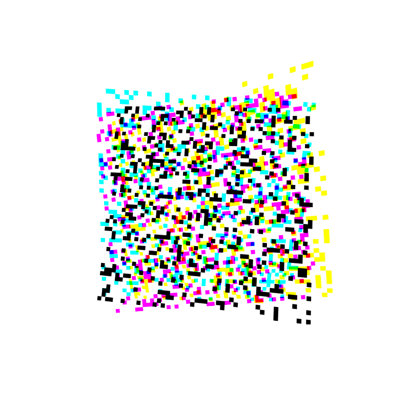 CMYK Decay #1 static token preview