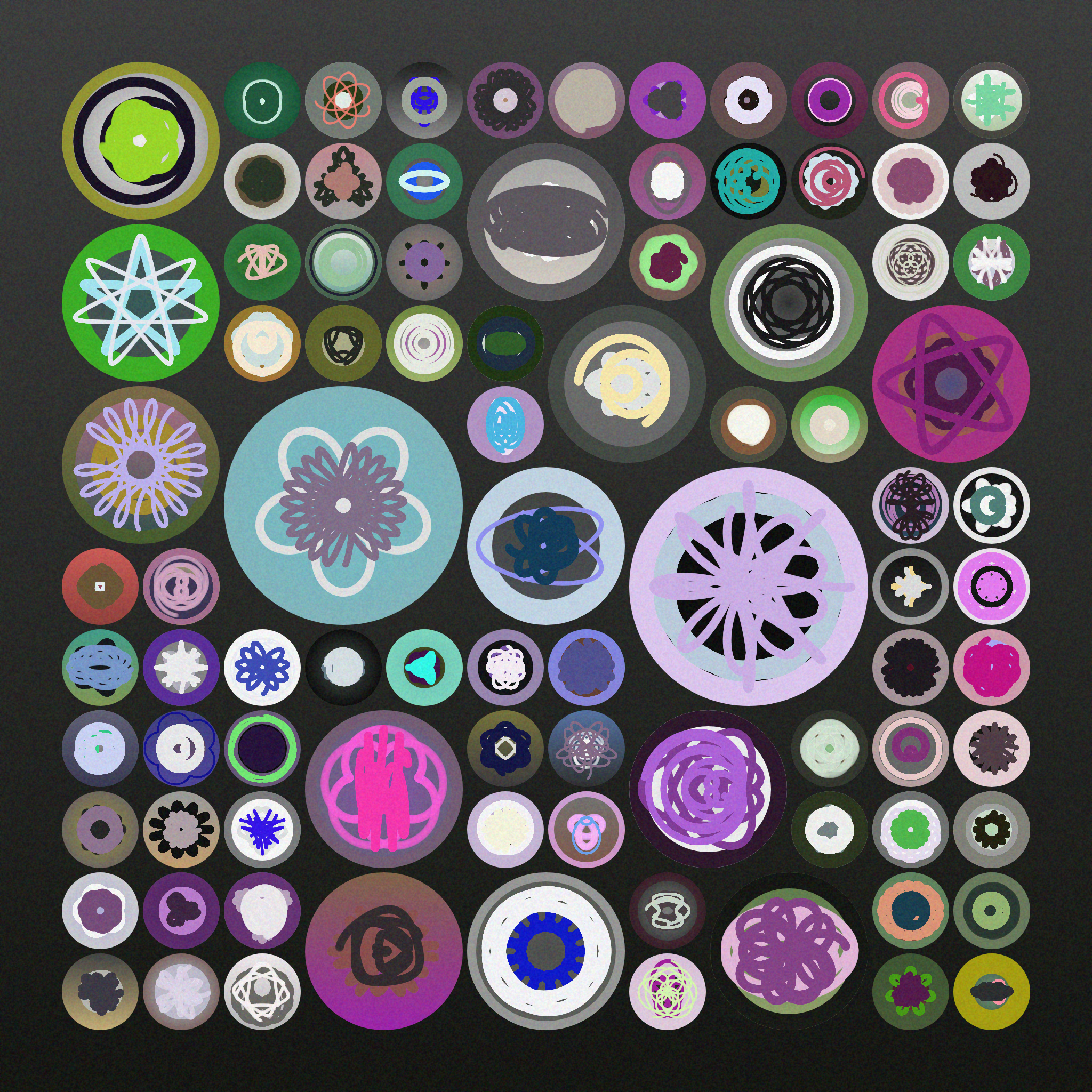 Spirography #24 static token preview
