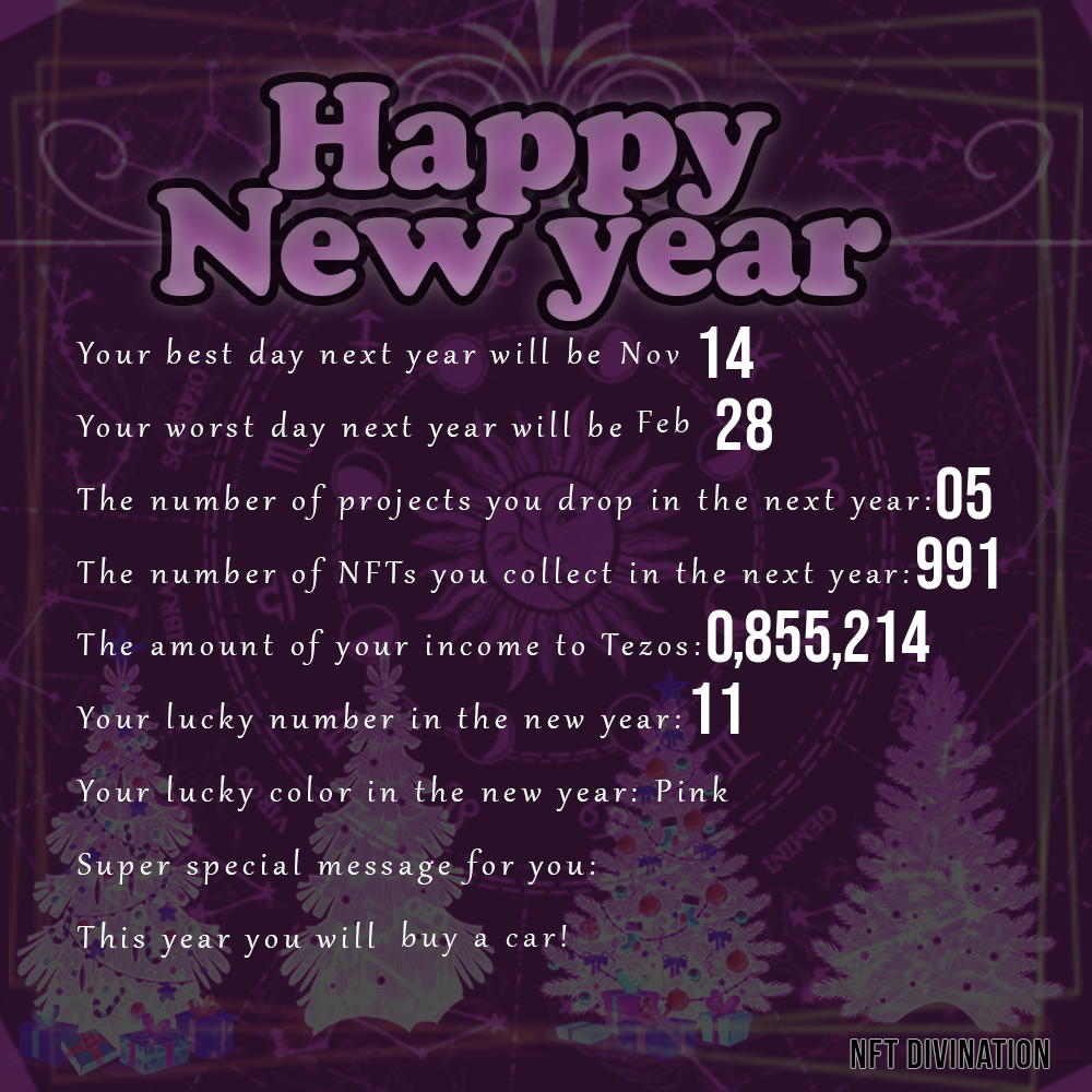 NFT Divination #6 static token preview