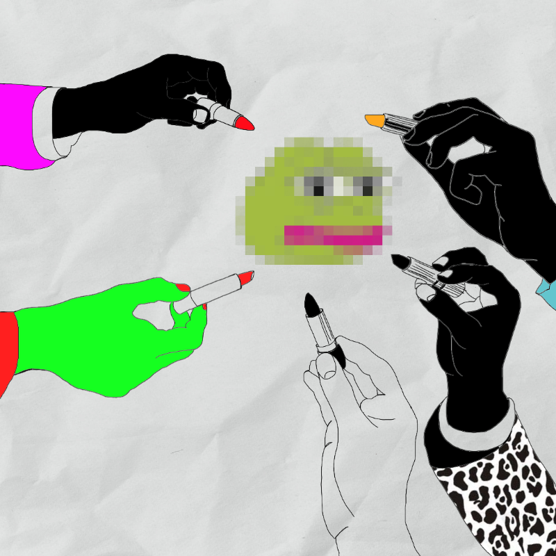Pepe tries new lipsticks #1 static token preview