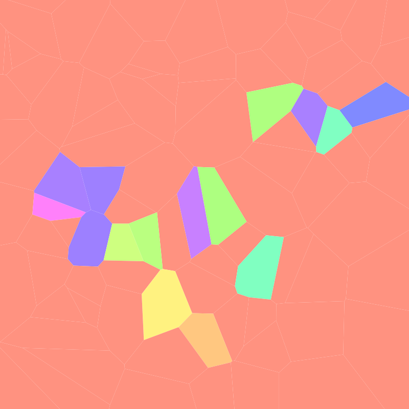 random color blocks #4 static token preview