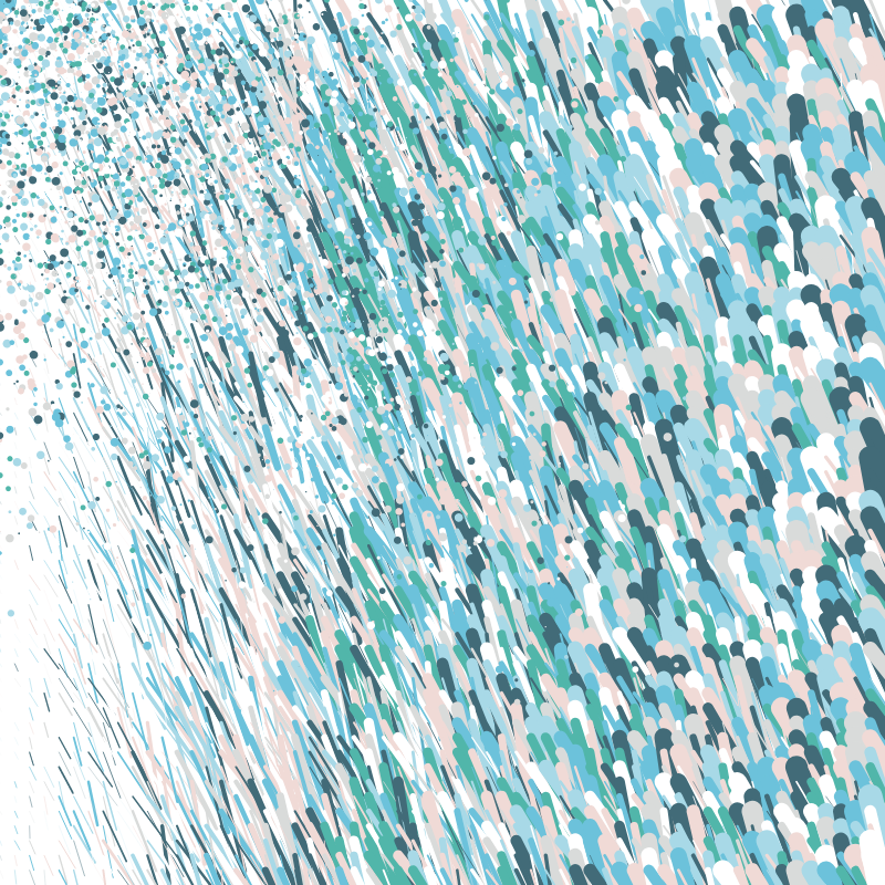 Field of Splatter Flows #1 static token preview