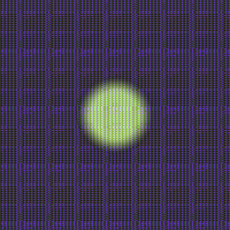 Pixelated Orb #17 static token preview
