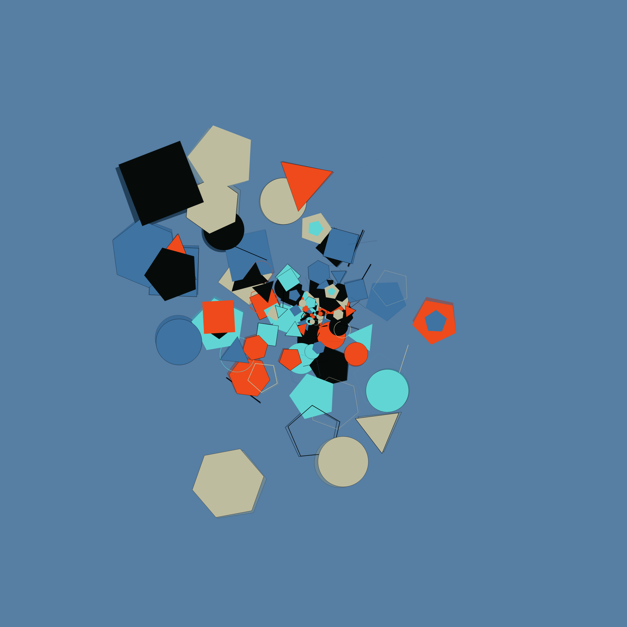 Chaotic Colored Shapes #5 static token preview