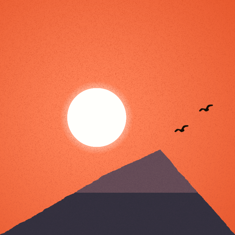 Sunset Serenity #23 static token preview