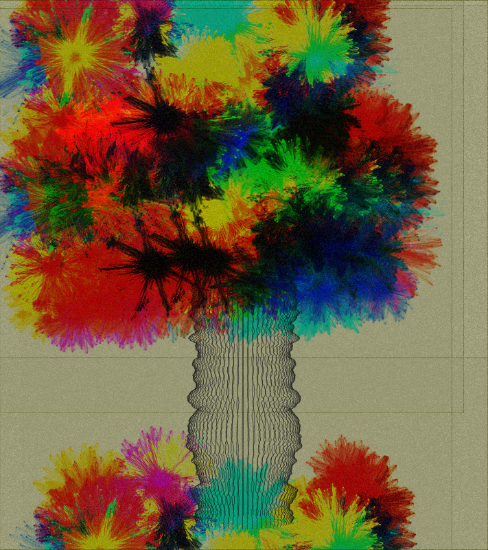 Broken Flowers #4 static token preview