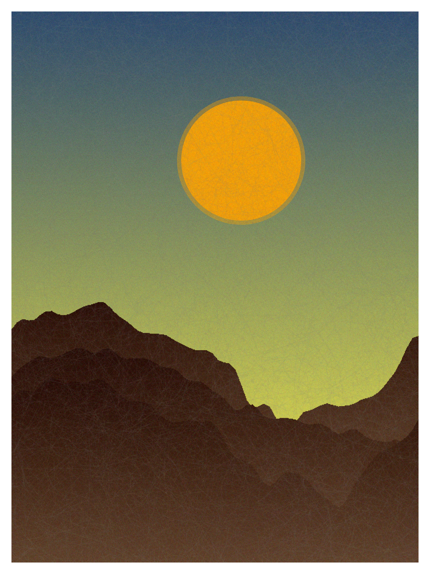 Mountain Glow #3 static token preview