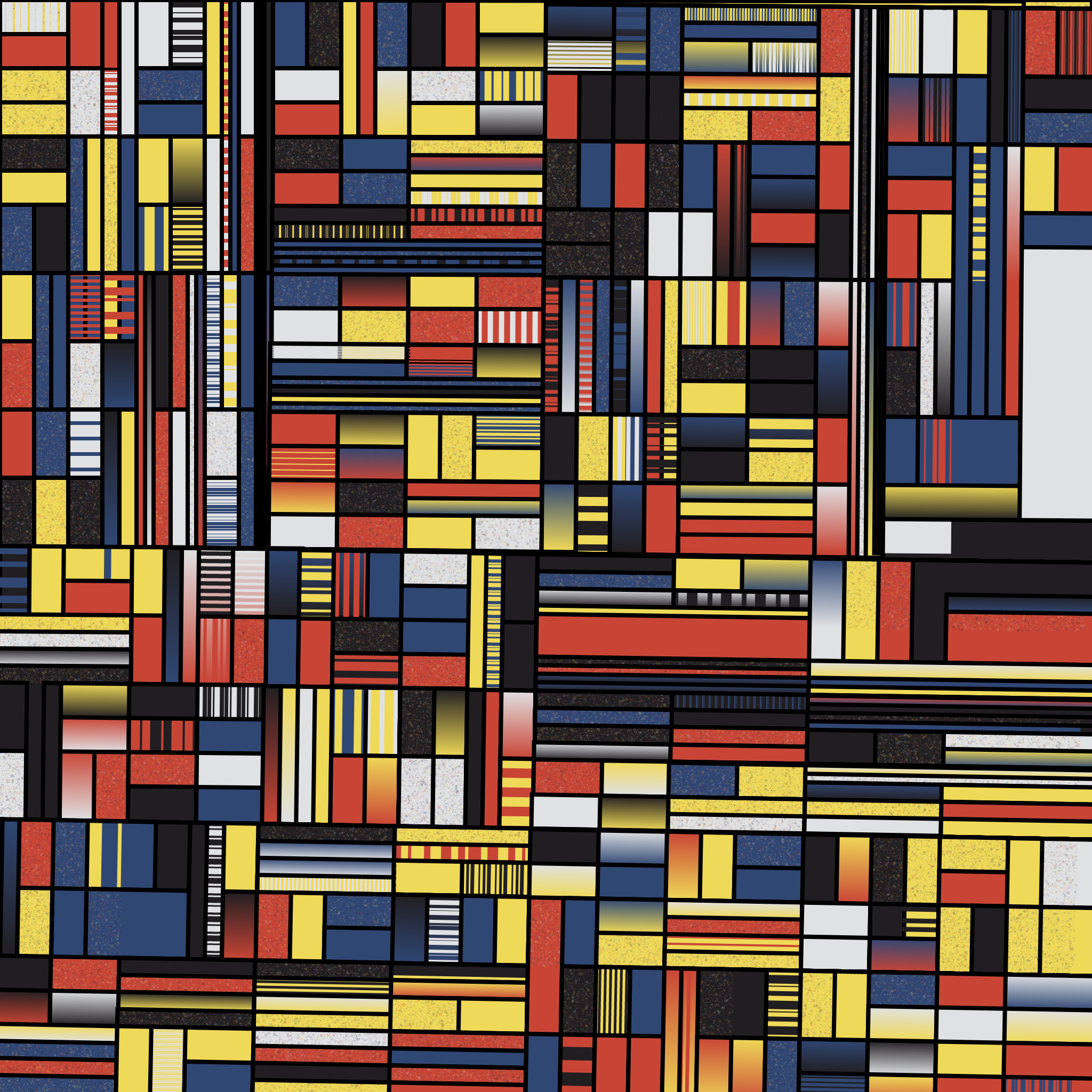 Agricultural Landscapes - Mondrian Edition #4 static token preview