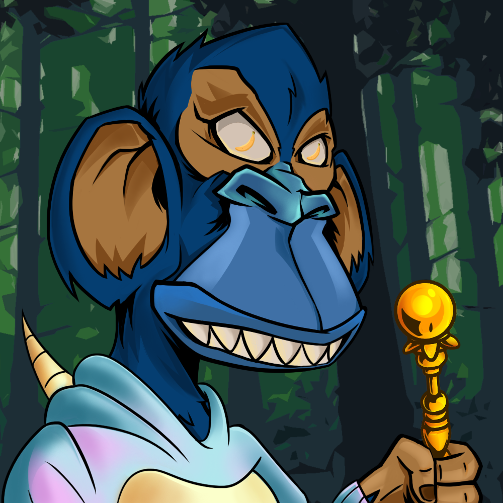 The Wanderer Monkey #12 static token preview