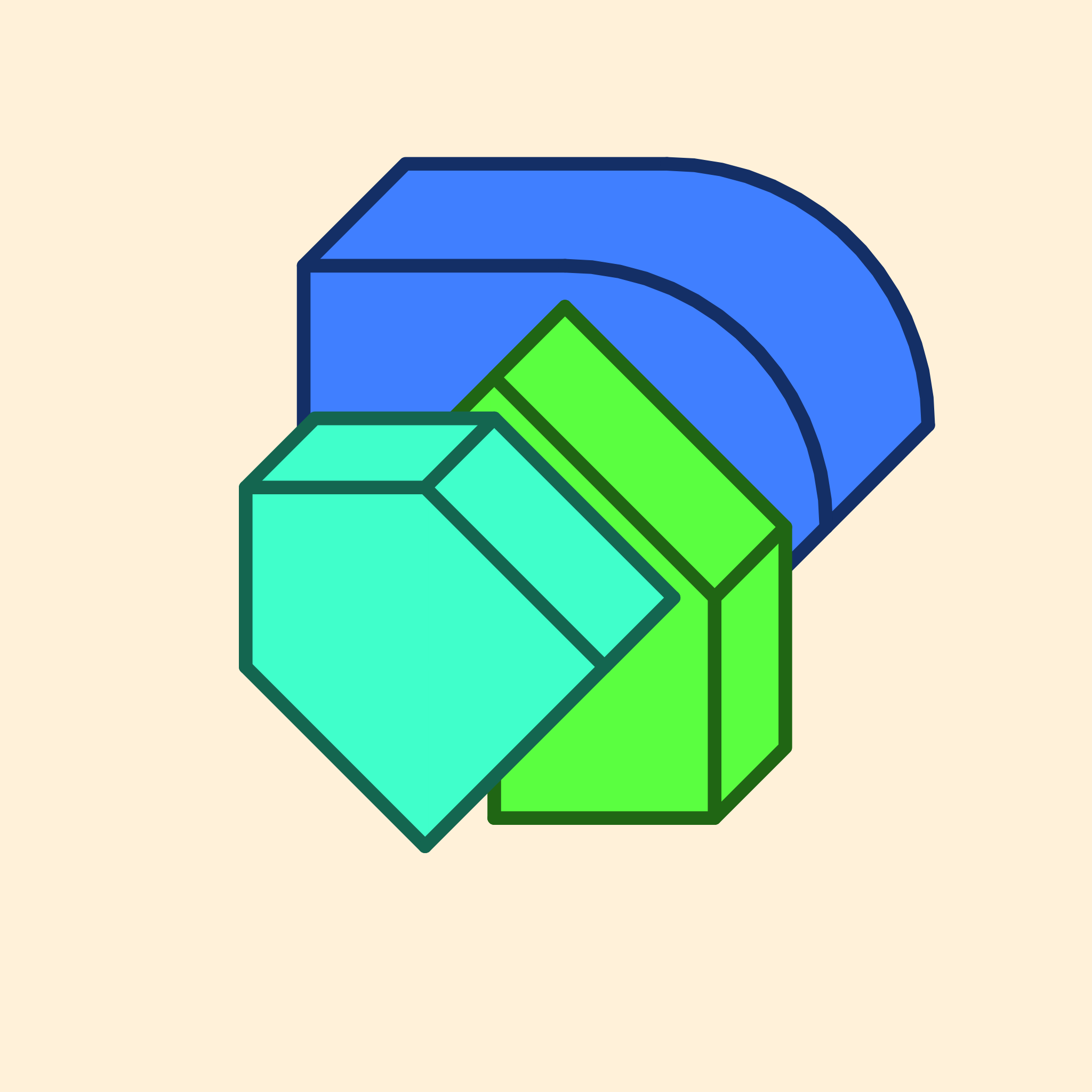 Calm shapes #18 static token preview