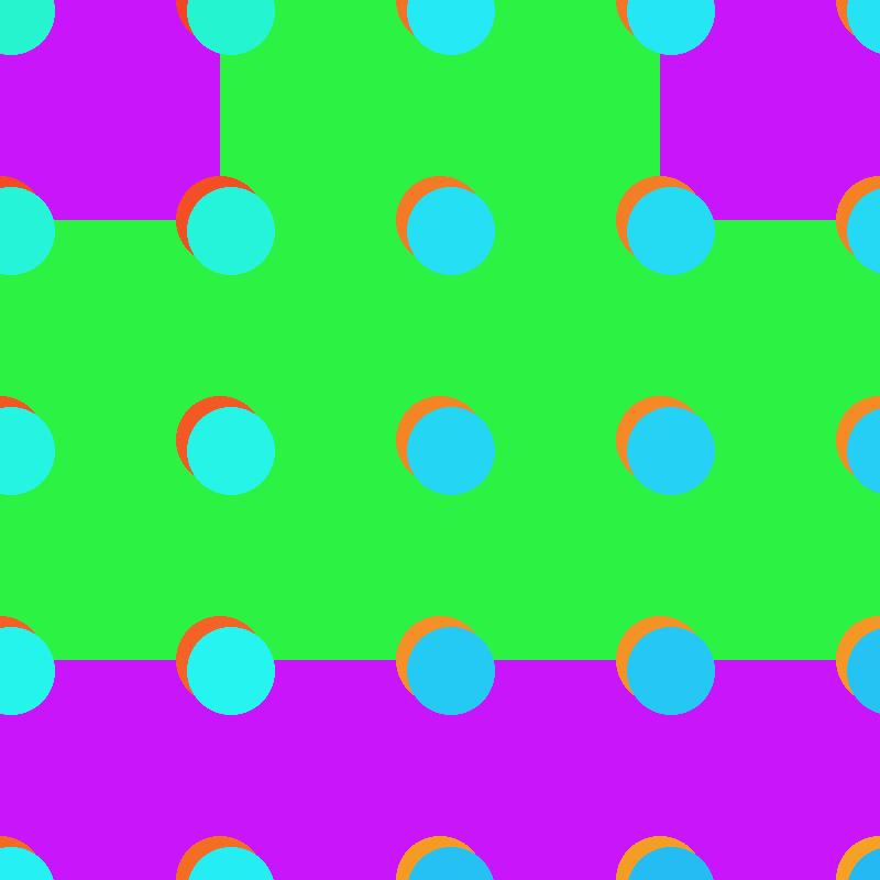 Squares and dots #1 static token preview