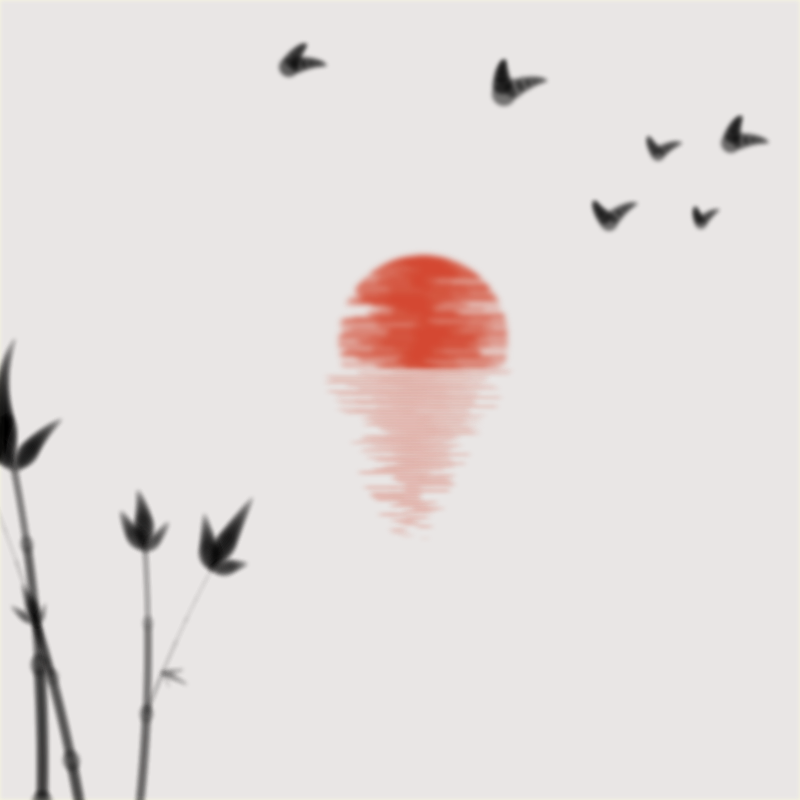 Sunset on Water #6 static token preview