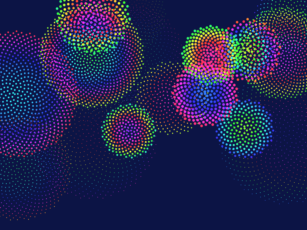 Phyllotactic Fireworks #1 static token preview