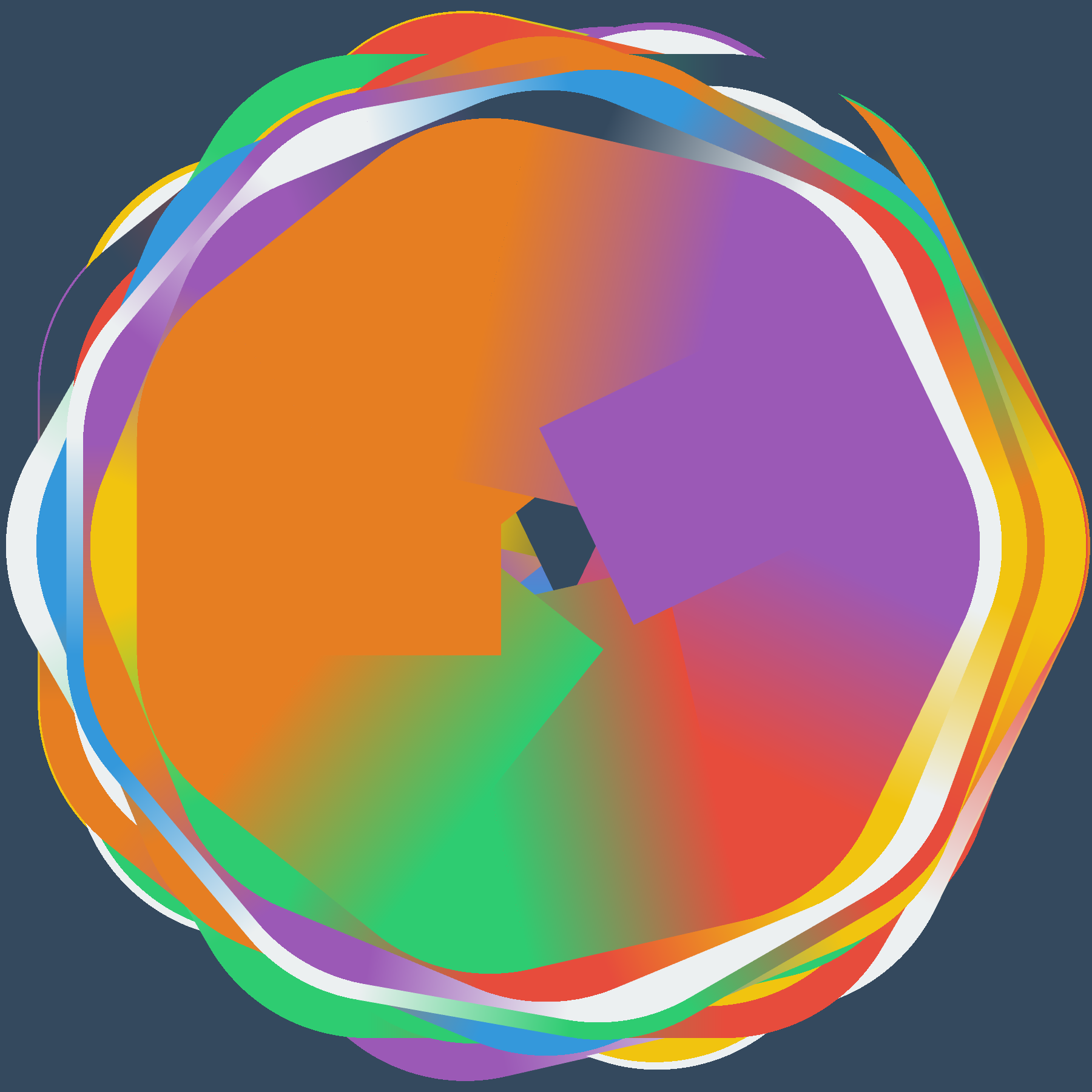 Digital Garden Blooms #2 static token preview