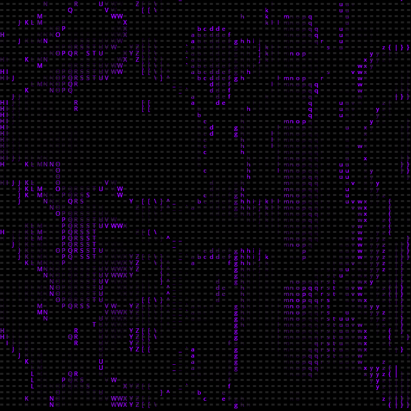 Ascii Noise #19 static token preview