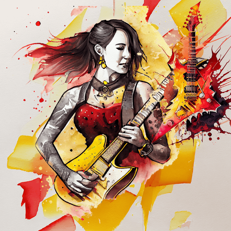 Hard Rock Girl 2 #14 static token preview