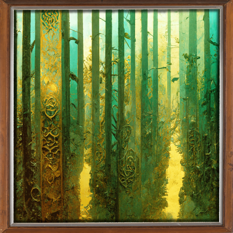 Iron Forest #11 static token preview
