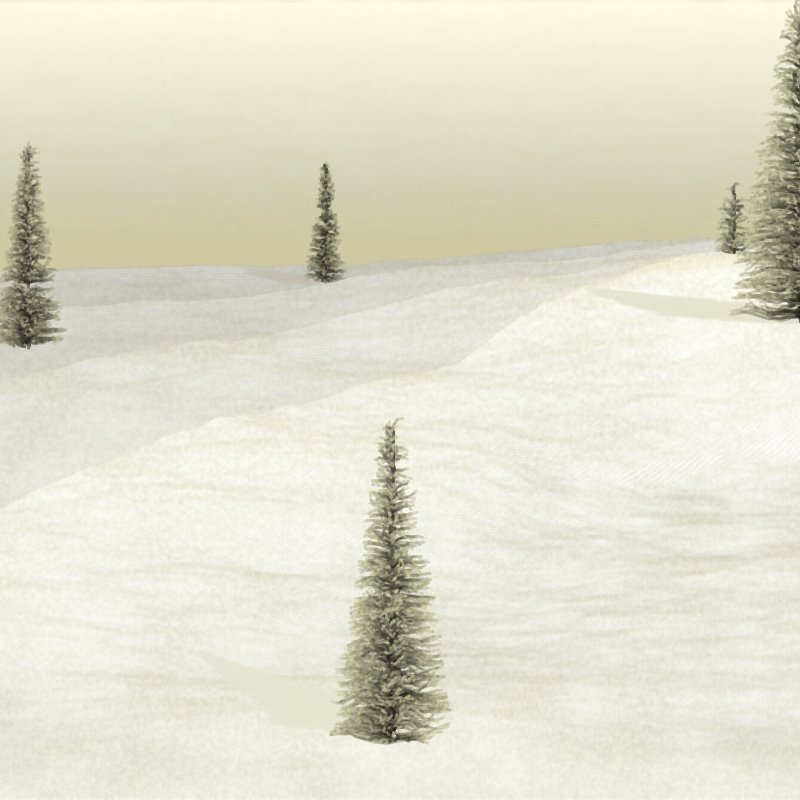 Snowy Hills #22 static token preview