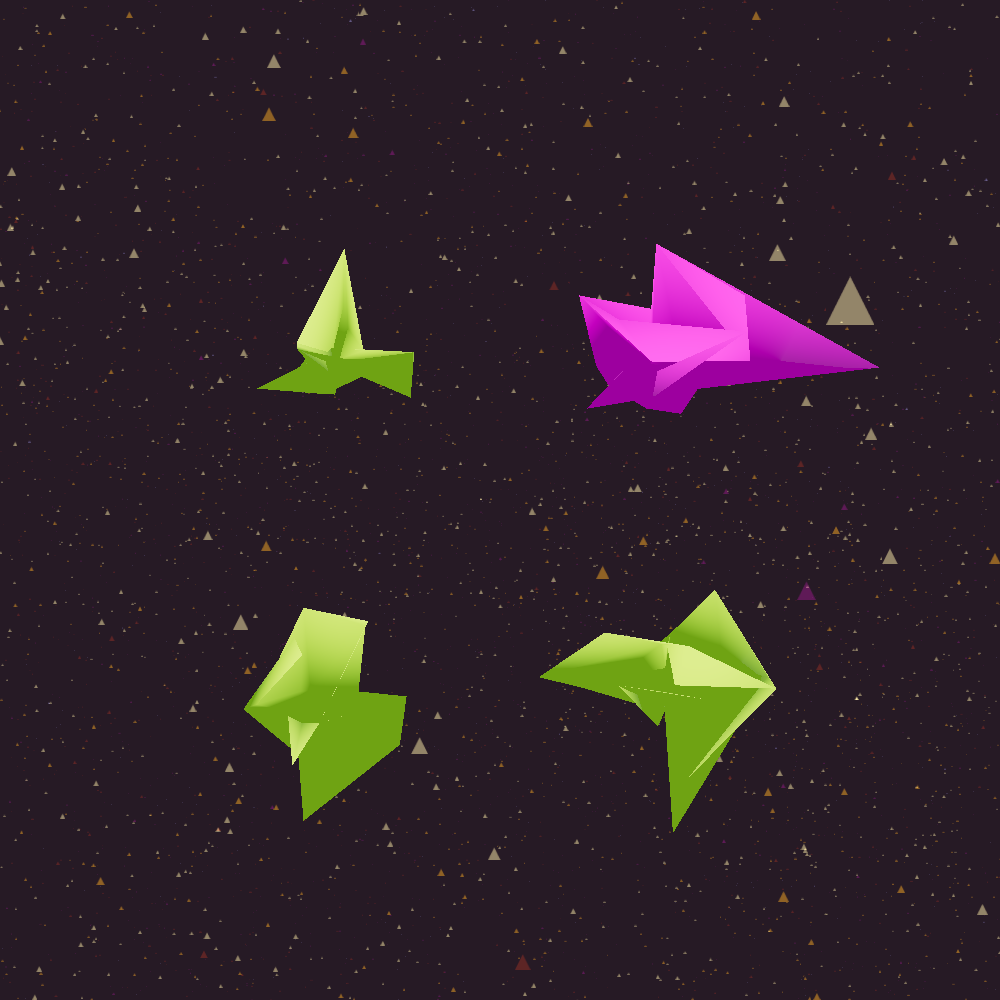 I heard y'all like triangles #13 static token preview