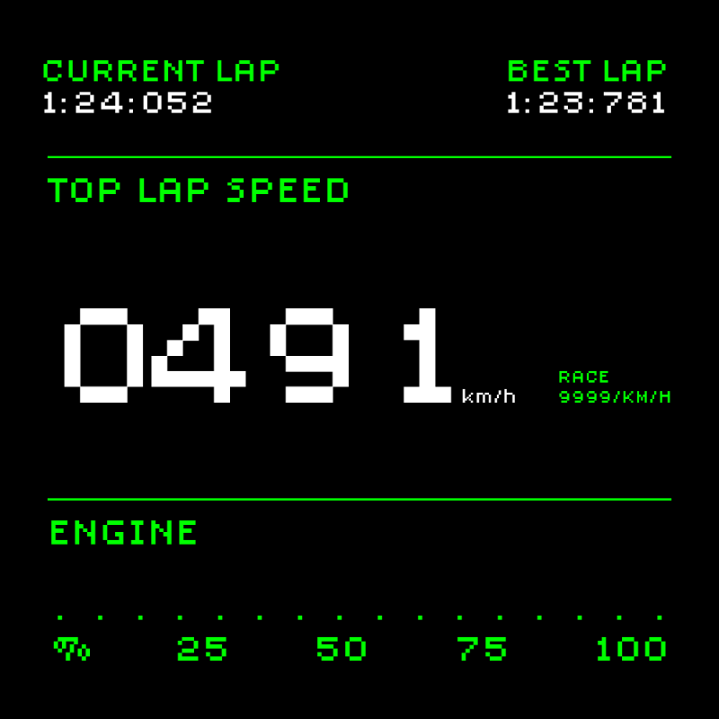 F-1RacingTez #449 static token preview