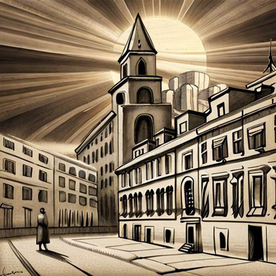 A sketch of my dream city #4 static token preview