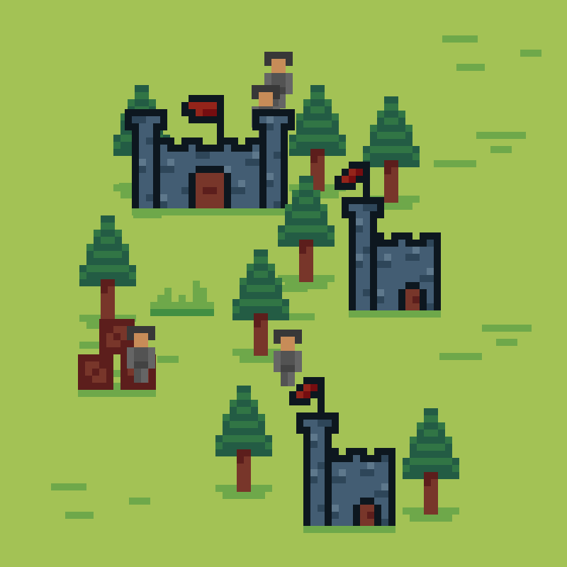 Pixel Kingdoms #23 static token preview