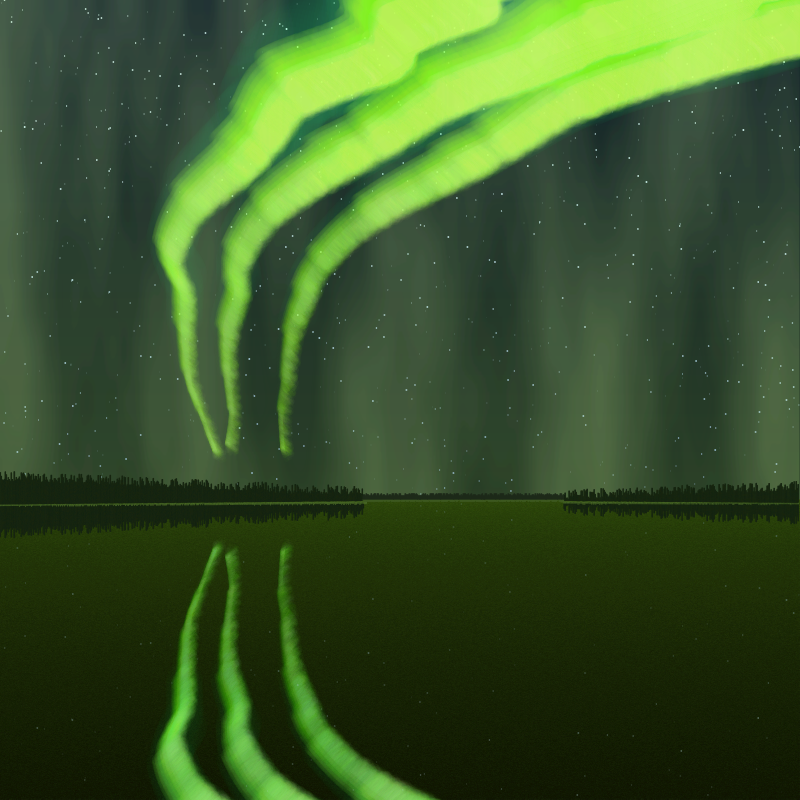 Aurora Borealis #13 static token preview