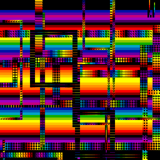Etch a Rainbow #17 static token preview