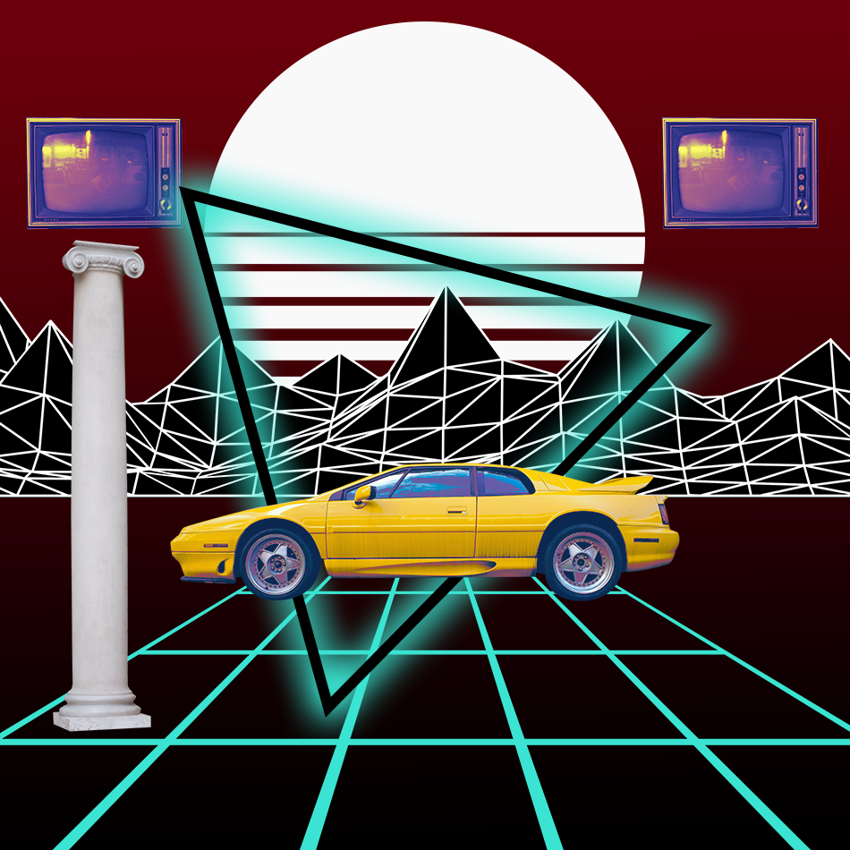 S Y N T H W A V E Nightlife Generator #19 static token preview