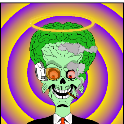 77 Weird Aliens #9 static token preview