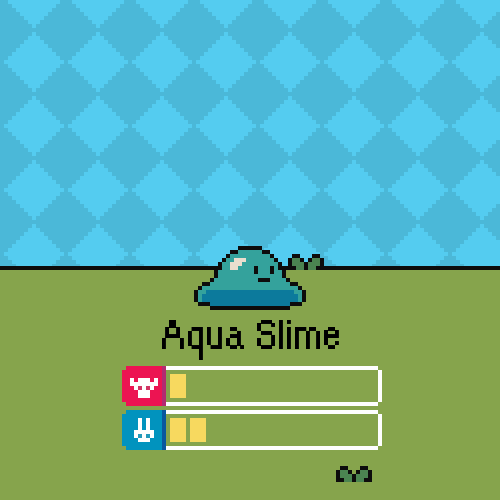 Pocket Slimes #8 static token preview