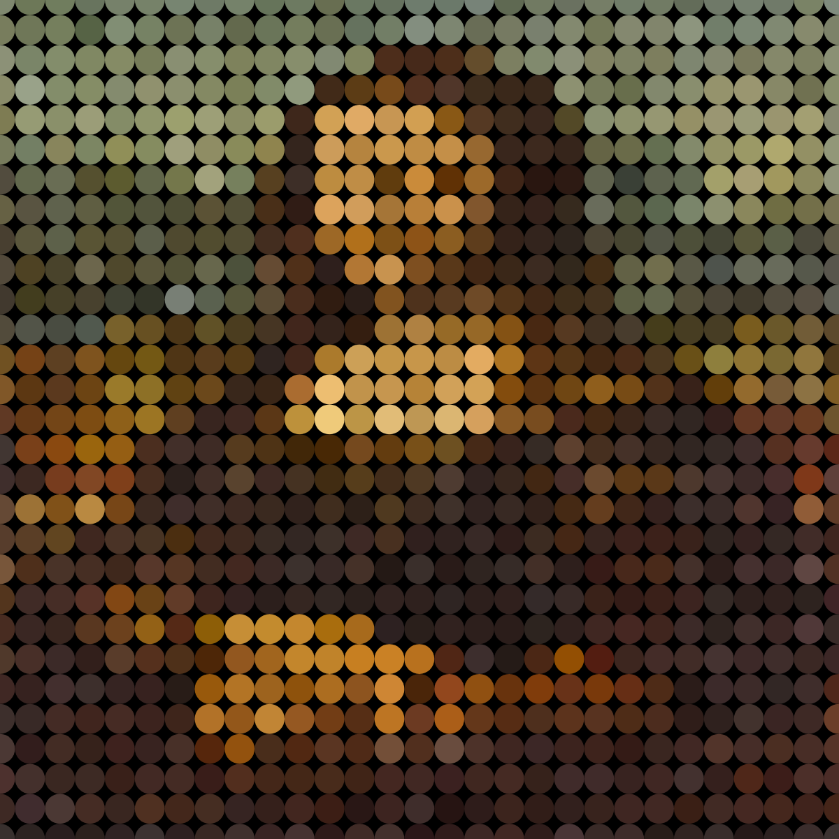 Getting Close to Monna Lisa #3 static token preview