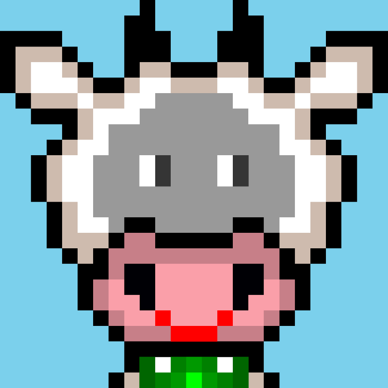 Morixels Cows #9 static token preview