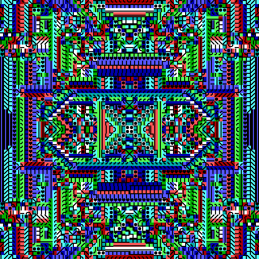 PETSCII Machine #17 static token preview