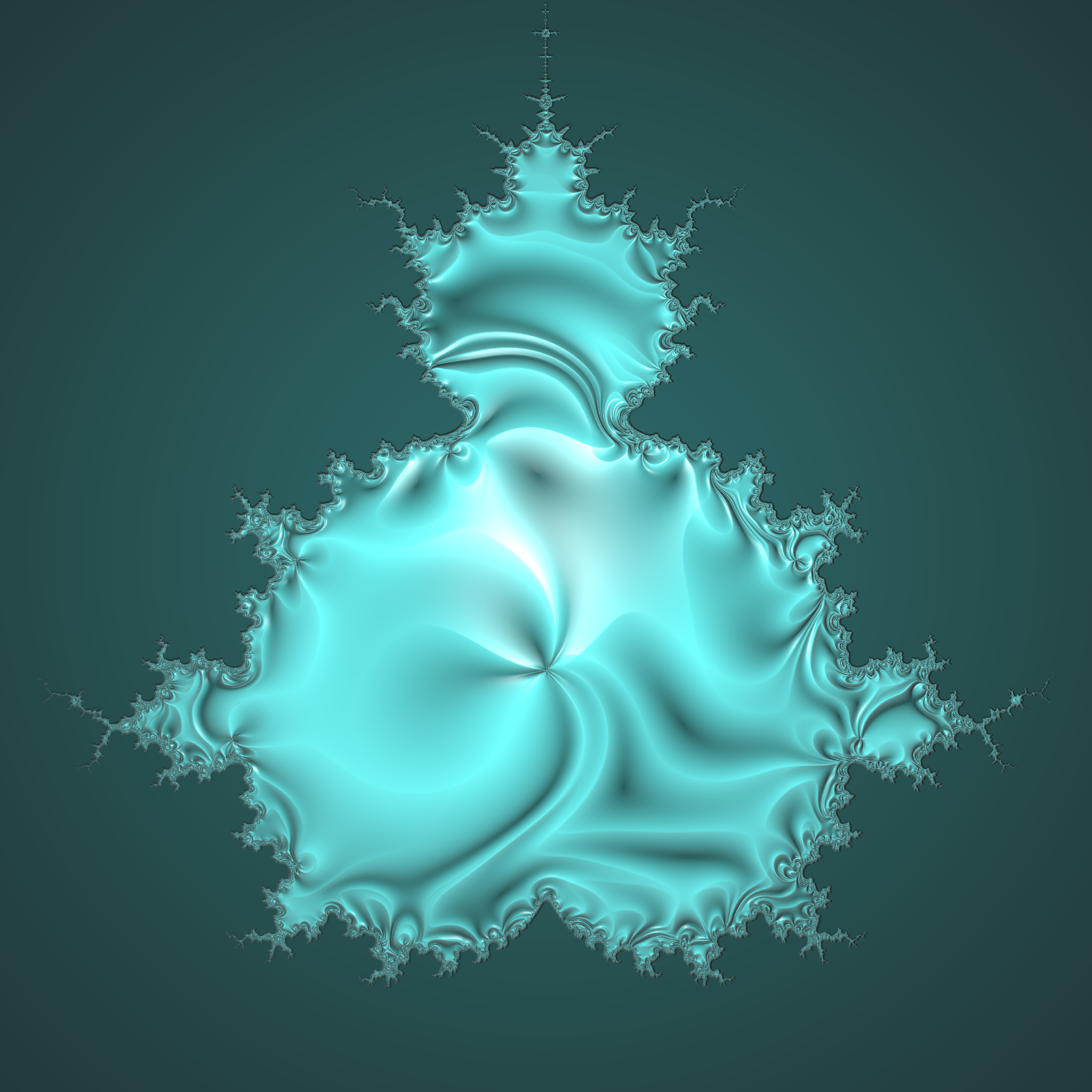 Warped Mandelbrot Fractal #9 static token preview