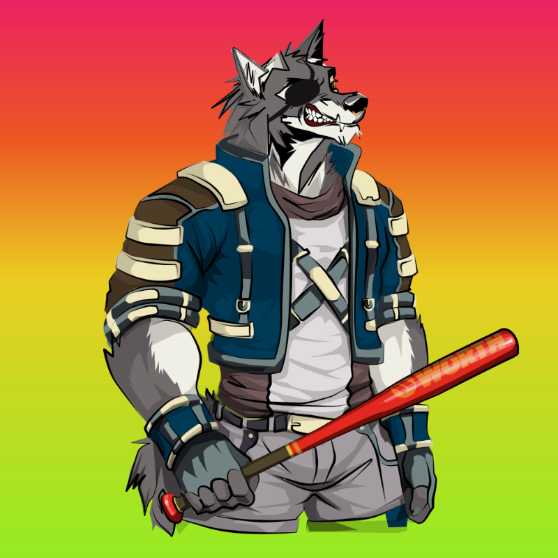 Wolf-soldier #21 static token preview