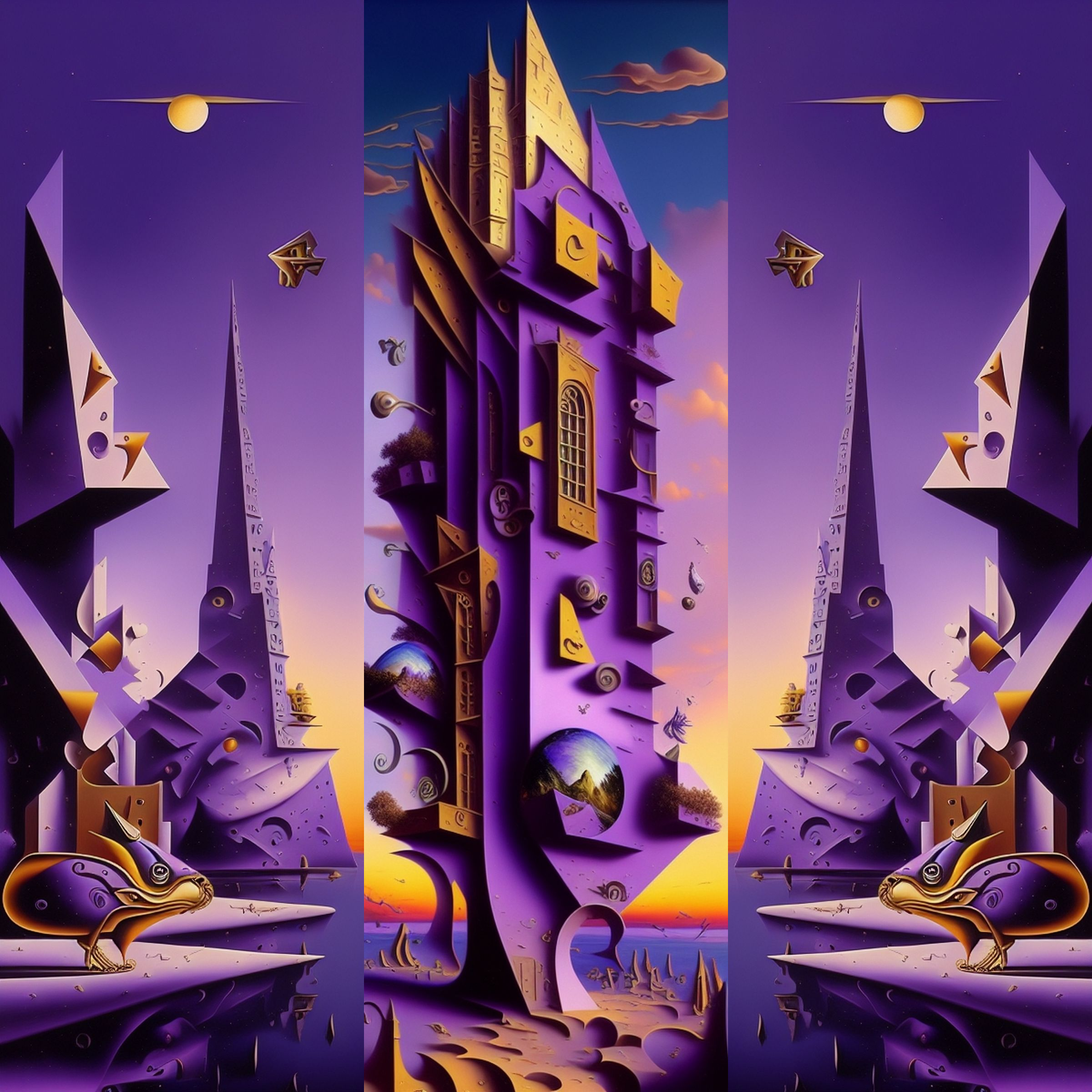 Lavendropolis #1 static token preview