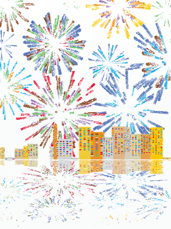 Fireworks #210 static token preview