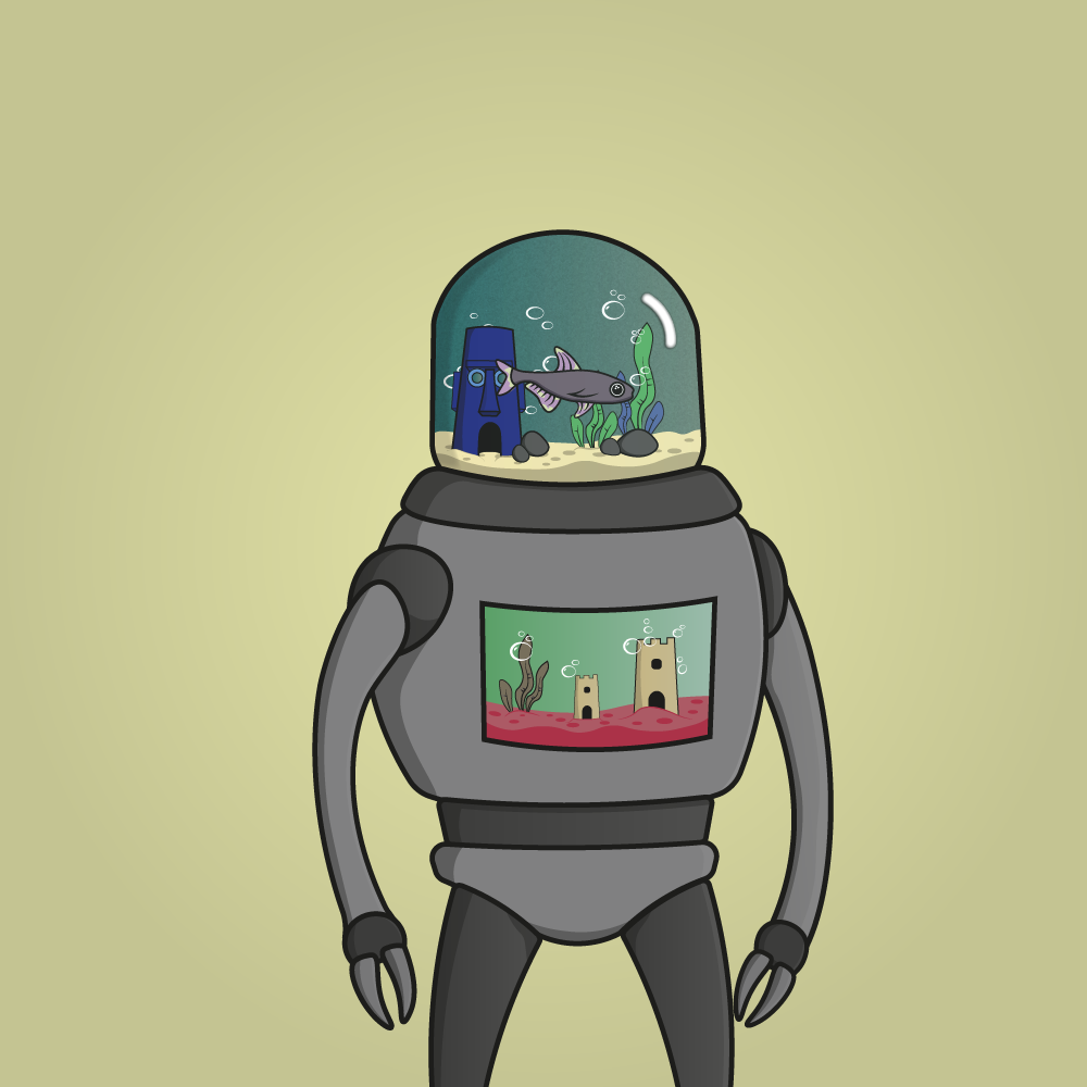 Terrestrial Fish #7 static token preview